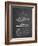 PP1076-Chalkboard Suzuki Jet Ski Patent Poster-Cole Borders-Framed Giclee Print