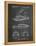 PP1076-Chalkboard Suzuki Jet Ski Patent Poster-Cole Borders-Framed Premier Image Canvas