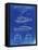 PP1076-Faded Blueprint Suzuki Jet Ski Patent Poster-Cole Borders-Framed Premier Image Canvas