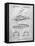 PP1076-Slate Suzuki Jet Ski Patent Poster-Cole Borders-Framed Premier Image Canvas