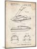 PP1076-Vintage Parchment Suzuki Jet Ski Patent Poster-Cole Borders-Mounted Giclee Print