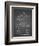 PP1077-Black Grid Suzuki Wave Runner Patent Poster-Cole Borders-Framed Premium Giclee Print