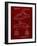 PP1077-Burgundy Suzuki Wave Runner Patent Poster-Cole Borders-Framed Giclee Print
