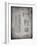 PP1088-Faded Grey Telephone Booth Patent Poster-Cole Borders-Framed Giclee Print