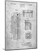 PP1088-Slate Telephone Booth Patent Poster-Cole Borders-Mounted Giclee Print