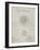 PP1092-Antique Grid Parchment Tesla Coil Patent Poster-Cole Borders-Framed Giclee Print