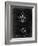 PP1092-Black Grunge Tesla Coil Patent Poster-Cole Borders-Framed Giclee Print