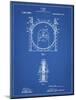 PP1097-Blueprint Tesla Turbine Patent Poster-Cole Borders-Mounted Giclee Print