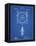 PP1097-Blueprint Tesla Turbine Patent Poster-Cole Borders-Framed Premier Image Canvas