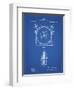 PP1097-Blueprint Tesla Turbine Patent Poster-Cole Borders-Framed Giclee Print