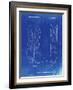 PP1098-Faded Blueprint Texas Boot Company 1983 Cowboy Boots Patent Poster-Cole Borders-Framed Giclee Print