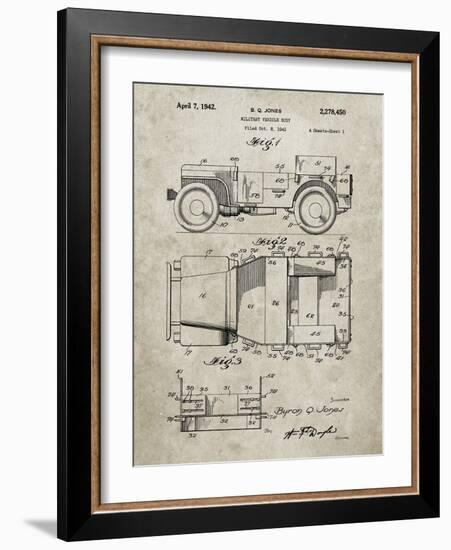 PP11 Sandstone-Borders Cole-Framed Giclee Print