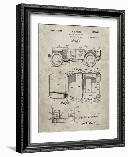 PP11 Sandstone-Borders Cole-Framed Giclee Print