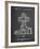 PP1108-Chalkboard Toy Windmill Poster-Cole Borders-Framed Giclee Print