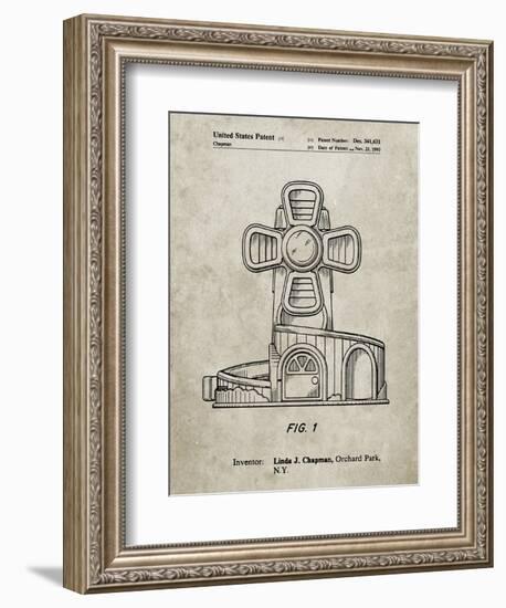 PP1108-Sandstone Toy Windmill Poster-Cole Borders-Framed Giclee Print