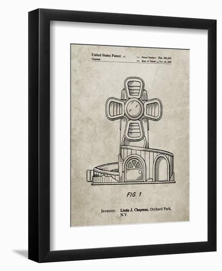 PP1108-Sandstone Toy Windmill Poster-Cole Borders-Framed Giclee Print