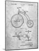 PP1114-Slate Tricycle Patent Poster-Cole Borders-Mounted Giclee Print