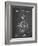 PP112-Chalkboard U.S. Watch Co. Pocket Watch Patent Poster-Cole Borders-Framed Giclee Print