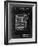 PP1125-Black Grunge Vintage Slot Machine 1932 Patent Poster-Cole Borders-Framed Giclee Print