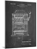 PP1125-Chalkboard Vintage Slot Machine 1932 Patent Poster-Cole Borders-Mounted Giclee Print