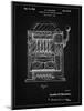 PP1125-Vintage Black Vintage Slot Machine 1932 Patent Poster-Cole Borders-Mounted Giclee Print