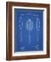 PP1128-Blueprint Vintage Tennis Racket Patent Poster-Cole Borders-Framed Giclee Print