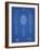 PP1128-Blueprint Vintage Tennis Racket Patent Poster-Cole Borders-Framed Giclee Print