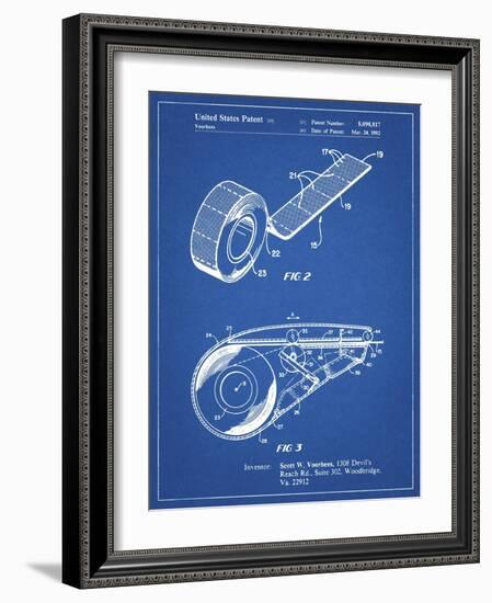 PP1133-Blueprint White Out Tape Patent Poster-Cole Borders-Framed Giclee Print