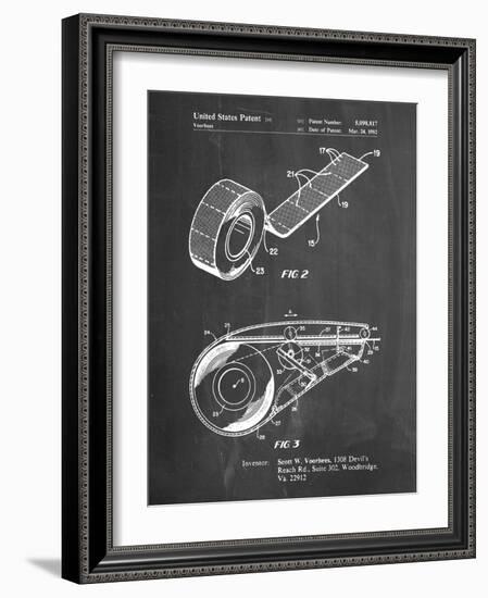 PP1133-Chalkboard White Out Tape Patent Poster-Cole Borders-Framed Giclee Print