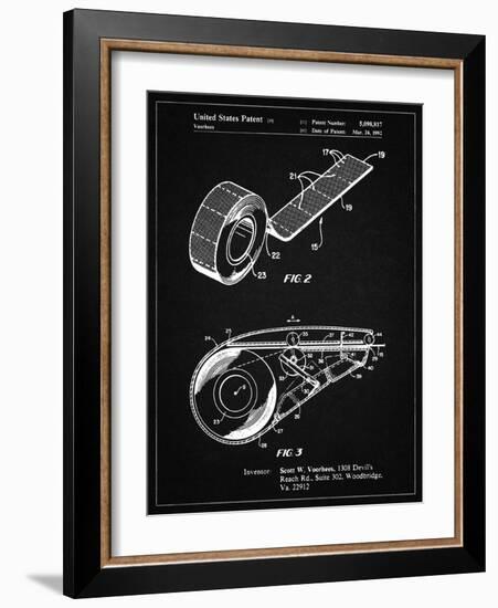 PP1133-Vintage Black White Out Tape Patent Poster-Cole Borders-Framed Giclee Print