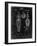 PP12 Black Grunge-Borders Cole-Framed Giclee Print
