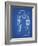 PP12 Blueprint-Borders Cole-Framed Giclee Print