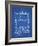 PP131- Blueprint Monopoly Patent Poster-Cole Borders-Framed Giclee Print