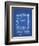 PP131- Blueprint Monopoly Patent Poster-Cole Borders-Framed Giclee Print