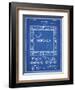 PP131- Blueprint Monopoly Patent Poster-Cole Borders-Framed Giclee Print