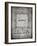 PP131- Faded Grey Monopoly Patent Poster-Cole Borders-Framed Giclee Print