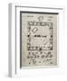 PP131- Sandstone Monopoly Patent Poster-Cole Borders-Framed Giclee Print