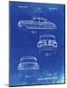 PP134- Faded Blueprint Buick Super 1949 Car Patent Poster-Cole Borders-Mounted Giclee Print