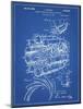 PP14 Blueprint-Borders Cole-Mounted Giclee Print