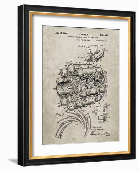 PP14 Sandstone-Borders Cole-Framed Giclee Print