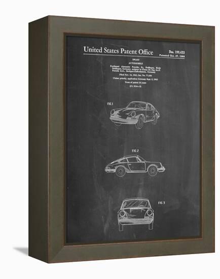 PP144- Chalkboard 1964 Porsche 911  Patent Poster-Cole Borders-Framed Premier Image Canvas