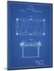 PP149- Blueprint Pool Table Patent Poster-Cole Borders-Mounted Giclee Print