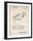 PP16 Vintage Parchment-Borders Cole-Framed Giclee Print