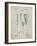 PP166- Antique Grid Parchment Lacrosse Stick Patent Poster-Cole Borders-Framed Giclee Print