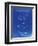 PP17 Faded Blueprint-Borders Cole-Framed Giclee Print