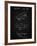 PP17 Vintage Black-Borders Cole-Framed Giclee Print