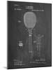 PP183- Chalkboard Tennis Racket 1892 Patent Poster-Cole Borders-Mounted Giclee Print