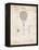 PP183- Vintage Parchment Tennis Racket 1892 Patent Poster-Cole Borders-Framed Premier Image Canvas