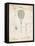 PP183- Vintage Parchment Tennis Racket 1892 Patent Poster-Cole Borders-Framed Premier Image Canvas