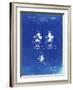 PP191- Faded Blueprint Mickey Mouse 1929 Patent Poster-Cole Borders-Framed Giclee Print